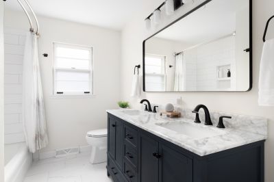 Double Sink Area